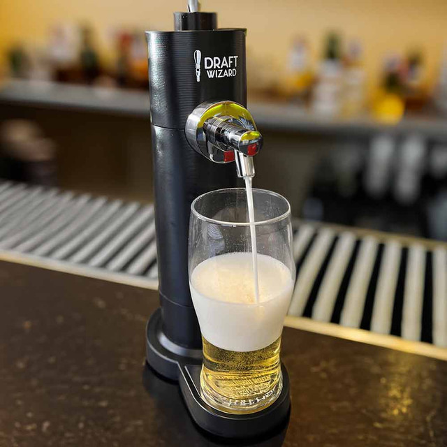 Shop the Draft Wizard Ultrasonic Frothing Beer Dispenser - Only at MenKind! at Menkind.co.uk Shop the Draft Wizard Ultrasonic Frothing Beer Dispenser - Only at MenKind! at Menkind.co.uk