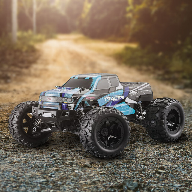 Shop the FTX Tracer RC Monster Truck 1:16 Scale – Blue at Menkind.co.uk Shop the FTX Tracer RC Monster Truck 1:16 Scale – Blue at Menkind.co.uk